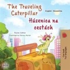 Kidkiddos Books, Rayne Coshav - The Traveling Caterpillar (English Slovak Bilingual Book for Kids)