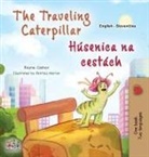 Kidkiddos Books, Rayne Coshav - The Traveling Caterpillar (English Slovak Bilingual Book for Kids)