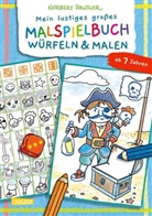 Norbert Pautner, Norbert Pautner - Mein lustiges großes Malspielbuch: Würfeln & Malen (ab 7 Jahren)
