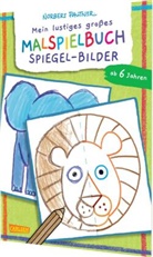 Norbert Pautner, Norbert Pautner - Mein lustiges großes Malspielbuch: Spiegel-Bilder (ab 6 Jahren)