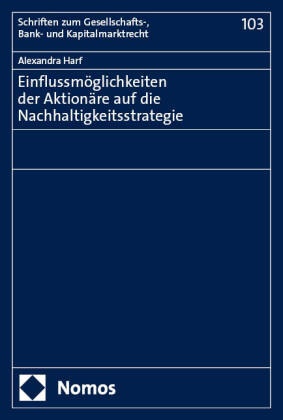 Alexandra Harf - Einflussmöglichkeiten der Aktionäre auf die Nachhaltigkeitsstrategie