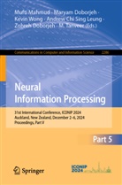 Maryam Doborjeh, Zohreh Doborjeh, Andrew Chi Sing Leung, Mufti Mahmud, M. Tanveer, Kevin Wong... - Neural Information Processing