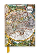 Flame Tree Publishing - Antique Map (Foiled Blank Journal)