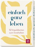 Groh Verlag, Groh Verlag - Kartenset: einfach ganz leben