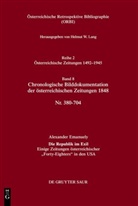 Helmut W Lang, Helmut W. Lang - Österreichische Retrospektive Bibliographie. Österreichische Zeitungen 1492-1945 - Reihe 2. Band 8: Chronologische Bilddokumentation der österreichischen Zeitungen 1848