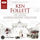 Ken Follett, Philipp Schepmann - Die Jahrhundert-Trilogie, 15 Audio-CD, 15 MP3 (Hörbuch)
