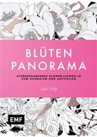 Leila Duly - Blüten-Panorama | Atemberaubendes Blumen-Leporello zum Ausmalen und Aufstellen