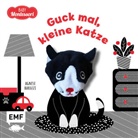 Agnese Baruzzi, Ingrid Ickler - Kontrastbuch für Babys mit Fingerpuppe: Guck mal, kleine Katze