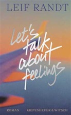 Leif Randt - Let's Talk About Feelings