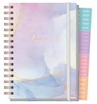 Andreas Reiter - Journal Fancy dotted A5 [Bleu & Rosé] EM