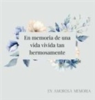 Lulu And Bell - Celebration of life, funeral book, Condolence book to sign (Hardback cover)