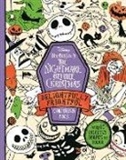 Walt Disney - Disney Tim Burton's The Nightmare Before Christmas Delightfully Frightful Colouring Book