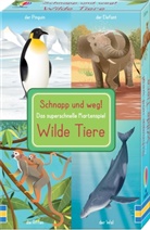 Fiona Watt, Daniel Long - Schnapp und weg! Das superschnelle Kartenspiel: Wilde Tiere