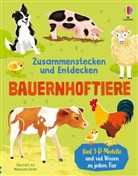 Abigail Wheatley, Malgorzata Detner - Zusammenstecken und Entdecken: Bauernhoftiere