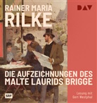 Rainer Maria Rilke, Gert Westphal - Die Aufzeichnungen des Malte Laurids Brigge, 1 Audio-CD, 1 MP3 (Audio book)