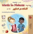 Kidkiddos Books - Words in Pictures - My Day (English Farsi Bilingual Children's Book)