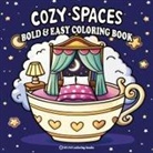 Revive Coloring Books - Bold & Easy Cozy Spaces Coloring Book