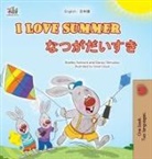 Shelley Admont, Kidkiddos Books, Danny Shmuilov - I Love Summer (English Japanese Bilingual Children's Book)