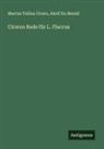 Marcus Tullius Cicero, Adolf Du Mesnil - Ciceros Rede für L. Flaccus