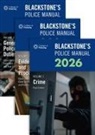 Paul Connor, Andy Cox, Elliot Gold, Glenn Hutton, Dave Johnston - Blackstone's Police Manuals 2026 Three Volume Set