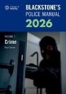 Connor Paul, Cox Andy, Elliot Gold, Hutton Glenn, Johnston Dave - Blackstone's Police Manuals 2026 Three Volume Set