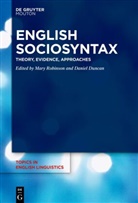 Daniel Duncan, Robinson, Mary Robinson - English Sociosyntax