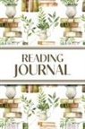 Revive Stationery - Reading Journal (Watercolour Stacked Books with Potted Plants)