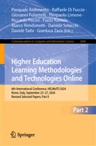 Pasquale Ardimento, Raffaele Di Fuccio, Giovanni Fulantelli, Giovanni Fulantelli et al, Pierpaolo Limone, Riccardo Pecori... - Higher Education Learning Methodologies and Technologies Online