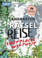 Jens Bey, Thomas Kargl - Landkarten-Rätselreise Lost Places weltweit
