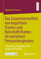 Magdalena Rosset - Das Zusammenwirken von kognitiven Frames und Botschaftsframes im narrativen Persuasionsprozess