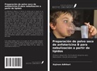 Kajiram Adhikari - Preparación de polvo seco de anfotericina B para nebulización a partir de lípidos