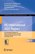 Margherita Antona, Stavroula Ntoa, Stavroula Ntoa et al, Gavriel Salvendy, Constantine Stephanidis - HCI International 2025 Posters
