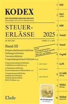 Elisabeth Titz-Frühmann, Werner Doralt - KODEX Steuer-Erlässe 2025, Band III