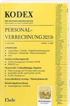 Michael Seebacher, Werner Doralt - KODEX Personalverrechnung 2025/26