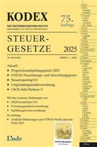 Andrei Bodis, Werner Doralt - KODEX Steuergesetze 2025