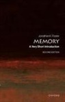 Editor, Foster - Memory A Very Short Introduction