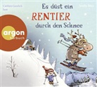 Smilla Blau, Cathlen Gawlich - Es düst ein Rentier durch den Schnee, 2 Audio-CD (Audio book)