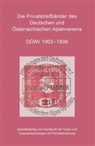 Michael Frank - Die Privatstreifbänder des Deutschen und Österreichischen Alpenvereins