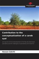 Hassan Zakriti - Contribution to the conceptualization of a carob syal