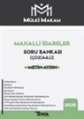 Metin Aydin - Mülki Makam Mahalli Idareler Cözümlü Soru Bankasi