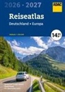 ADAC Reiseatlas 2026/2027 Deutschland 1:200.000, Europa 1:4,5 Mio