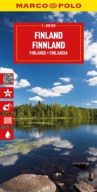 MARCO POLO Reisekarte Finnland 1:800.000