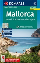 Wolfgang Heitzmann, Tho Kargl, Thomas Kargl, Raphaela Moczynski - KOMPASS Wanderführer Mallorca Strand- und Küstenwanderungen, 35 Touren mit Extra-Tourenkarte