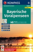 Siegfried Garnweidner, Monika Göbl, Eugen E Hüsler, Eugen E. Hüsler, Schneeweiss, Christian Schneeweiß... - KOMPASS Wanderführer Bayerische Voralpenseen, 46 Touren mit Extra-Tourenkarte