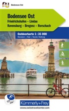 Kümmerly+Frey Outdoorkarte Deutschland 44 Bodensee Ost 1:35.000