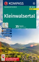 Brigitte Schäfer - KOMPASS Wanderführer Kleinwalsertal, 35 Touren mit Extra-Tourenkarte