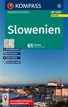 Boris Korencan - KOMPASS Wanderführer Slowenien, 61 Touren mit Extra-Tourenkarte