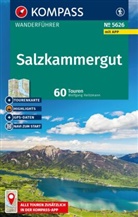 Wolfgang Heitzmann - KOMPASS Wanderführer Salzkammergut, 60 Touren mit Extra-Tourenkarte