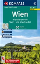Werner Heriszt - KOMPASS Wanderführer Wien mit Wienerwald, Wein- und Waldviertel, 60 Touren mit Extra-Tourenkarte