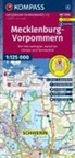 KOMPASS Großraum Fahrradkarte 3702 Mecklenburg-Vorpommern 1:125.000